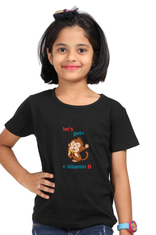 Girl's Monkey T-shirt - Image 4