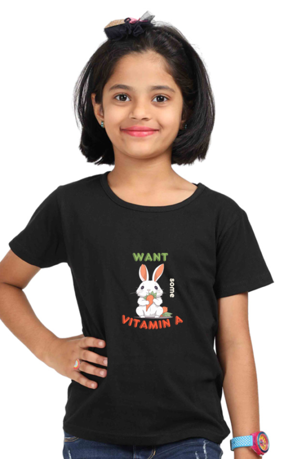 Girl's Rabbit T-shirt - Image 3