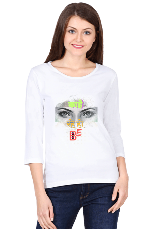 Bihari Women 3/4 Sleeve T-shirt - Image 6