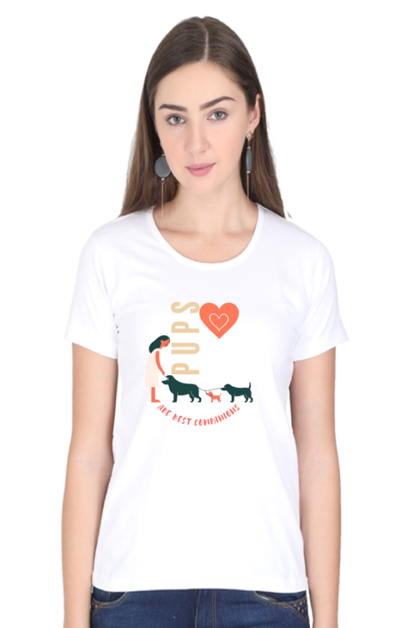Dogs Best Companion Women T-shirt - Image 9