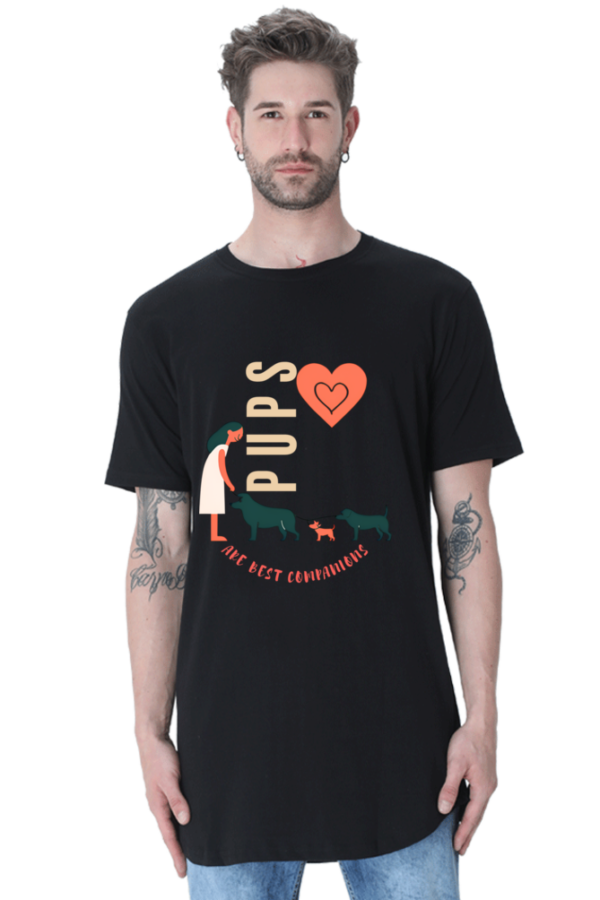 Dog Lover Longline T-shirt