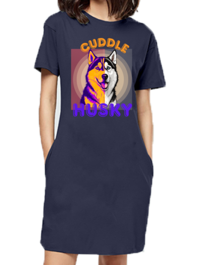 cuddle husky_navy blue