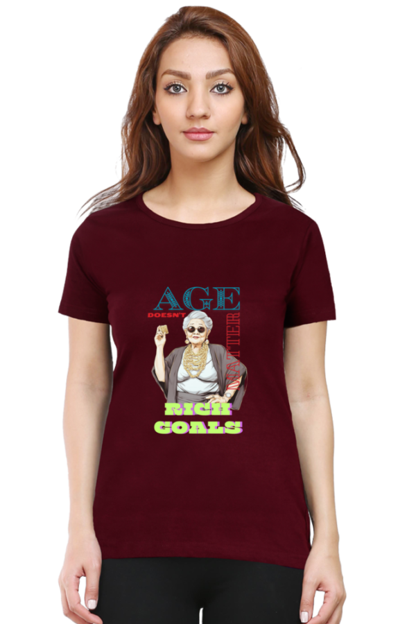 Rich Women Goals T-shirt - Image 4