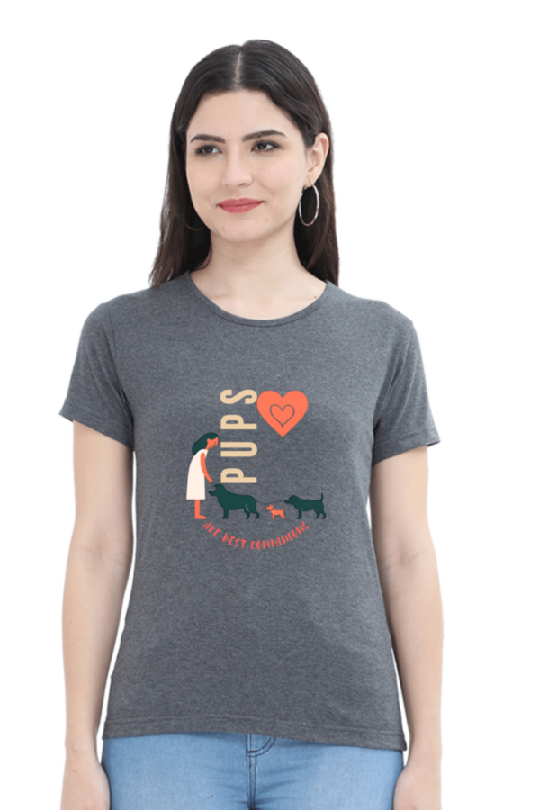 Dogs Best Companion Women T-shirt - Image 7