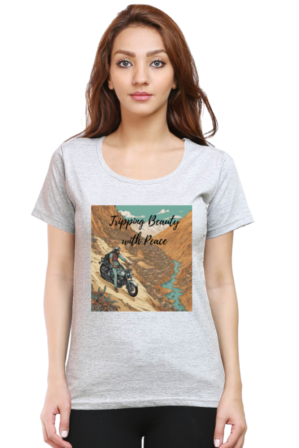 Tripping Beauty Women Half Sleeve T-shirt - Image 5
