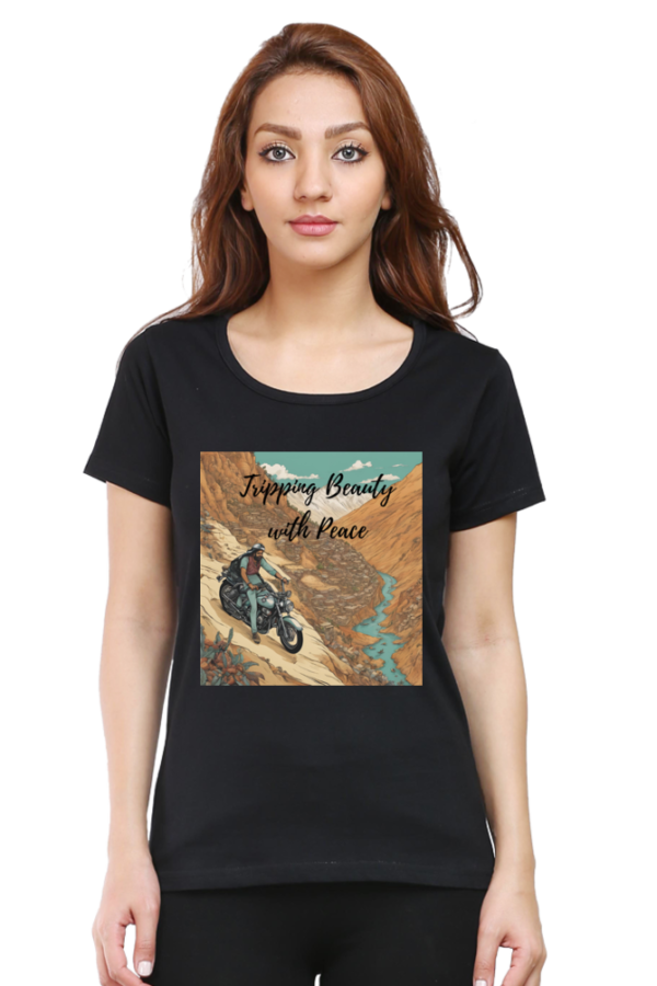 Tripping Beauty Women Half Sleeve T-shirt - Image 7