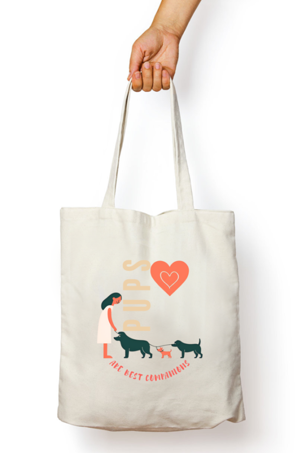 Dog Lover Cotton bags - Image 6