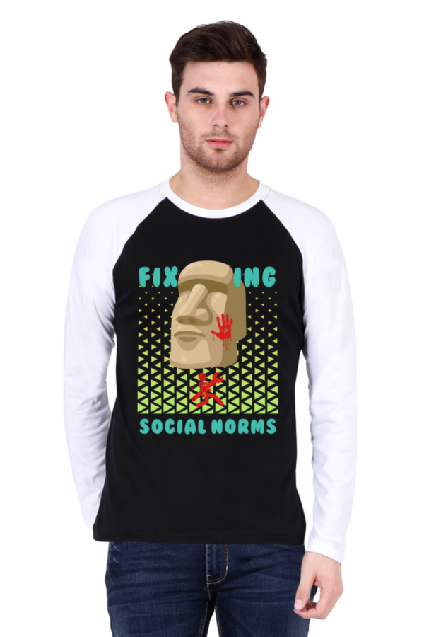 Fix Social Norms Cricket T-shirt