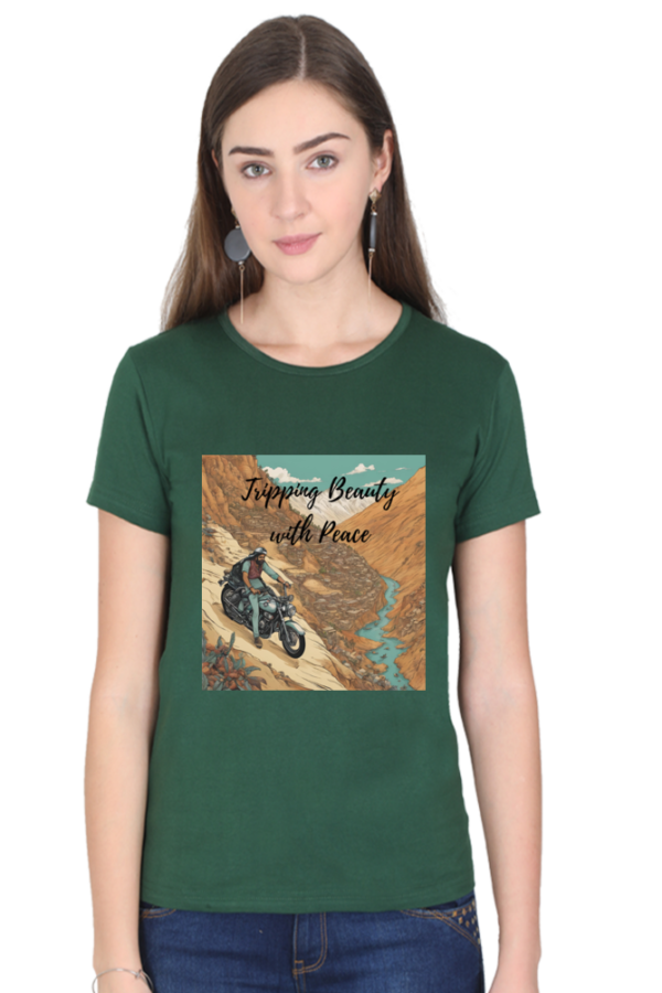 Tripping Beauty Women Half Sleeve T-shirt - Image 4