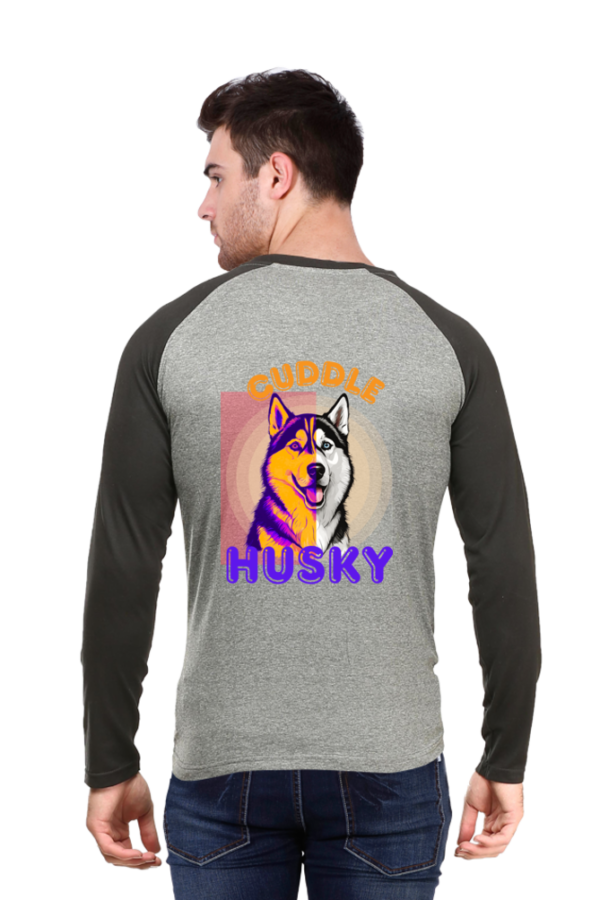 Cuddle Husky Raglan T-shirt - Image 3