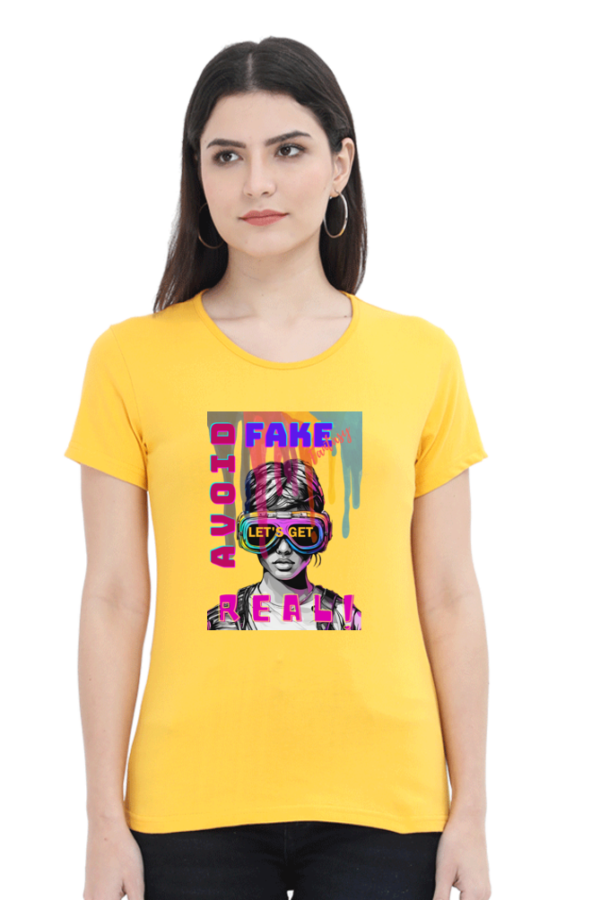 Get Real Women T-shirt - Image 3