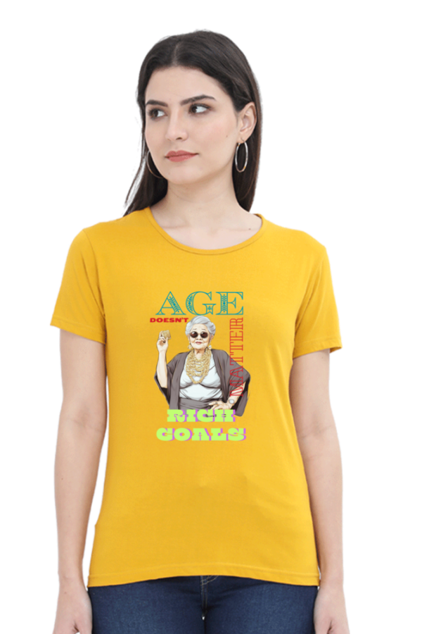 Rich Women Goals T-shirt - Image 2