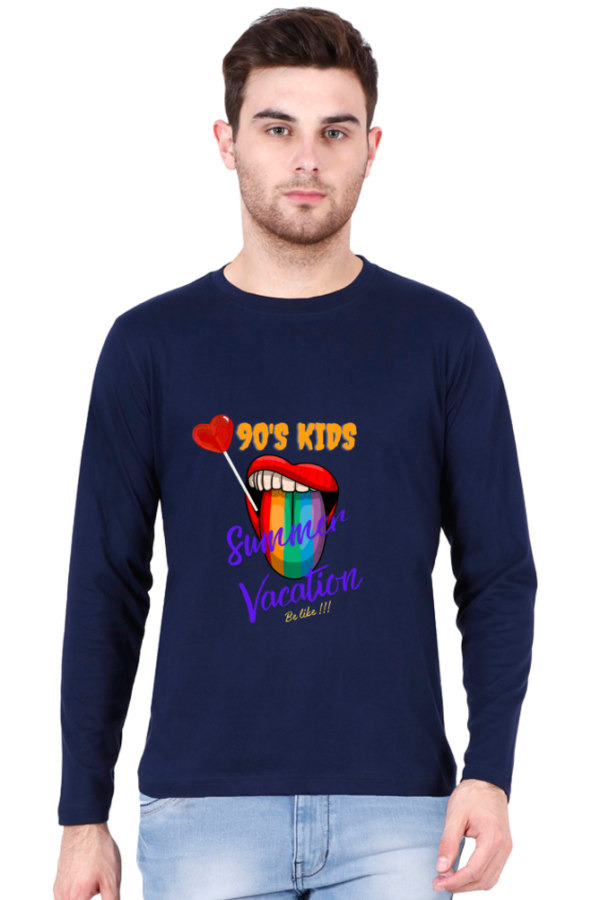 90s kid Lollipop Full Sleeve T-shirt - Image 5