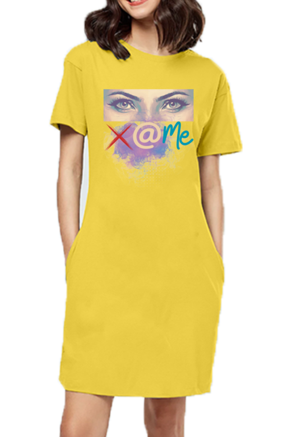 Look at me T-shirt Dress