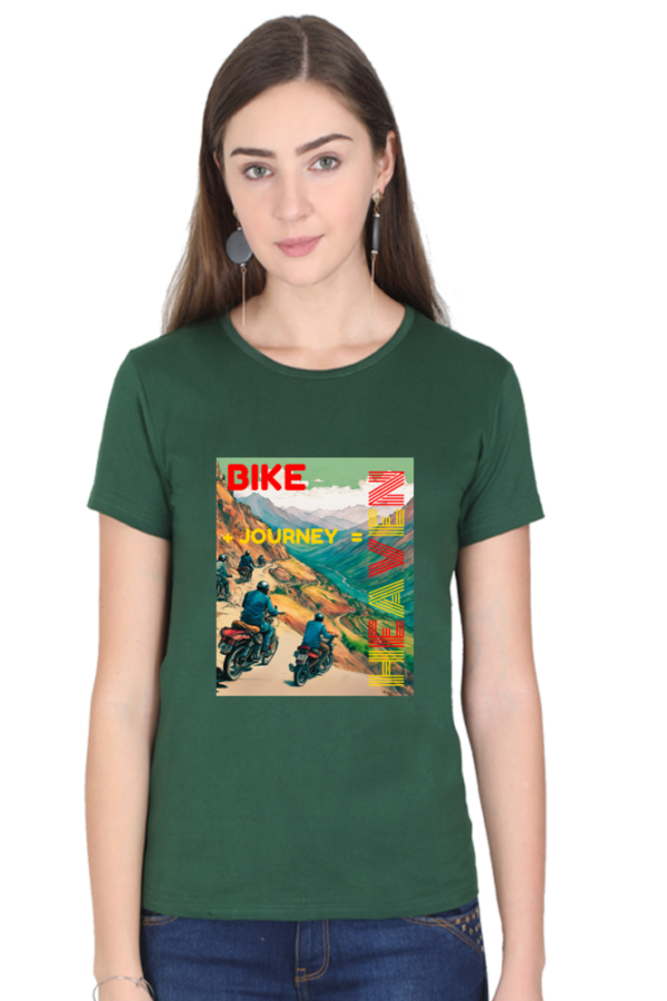 Women Biker T-shirt - Image 5