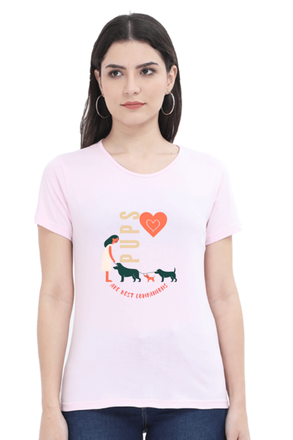 Dogs Best Companion Women T-shirt - Image 10