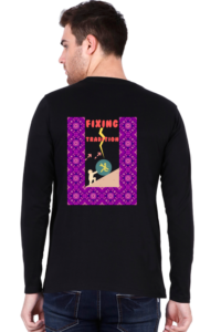 You Fix Tradition Full Sleeve Tees_Black
