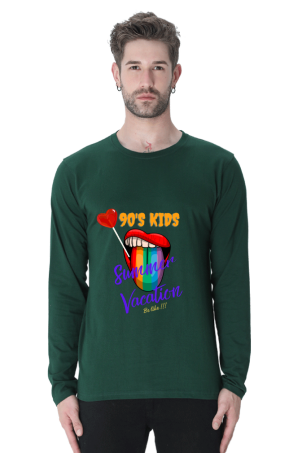 90s kid Lollipop Full Sleeve T-shirt - Image 3