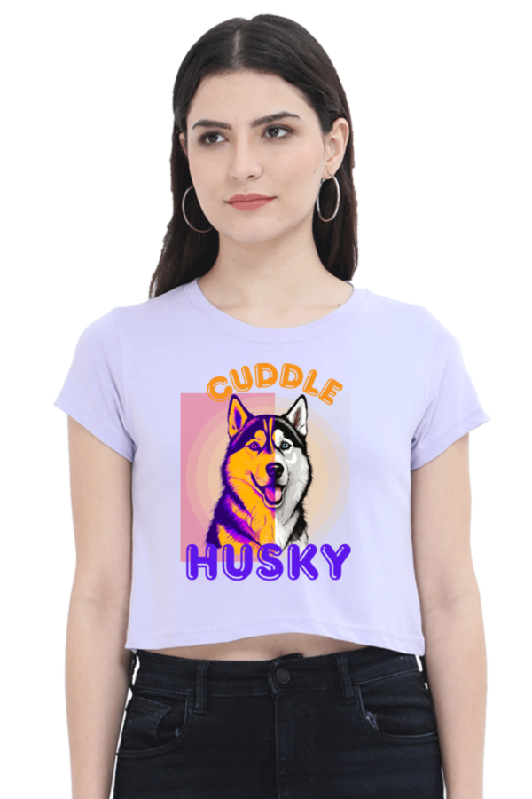 Husky Lover Croptop - Image 2