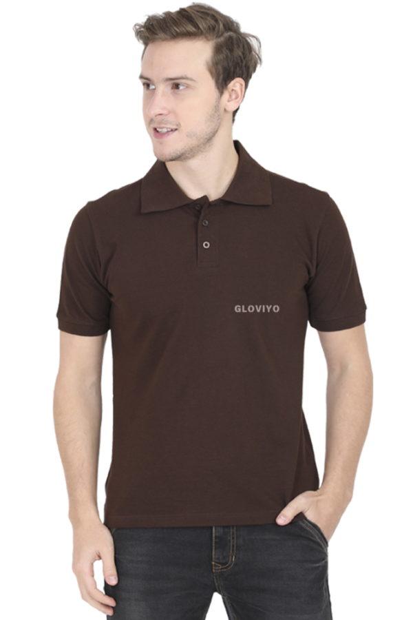 Classic Plain Polo T-shirt - Image 8