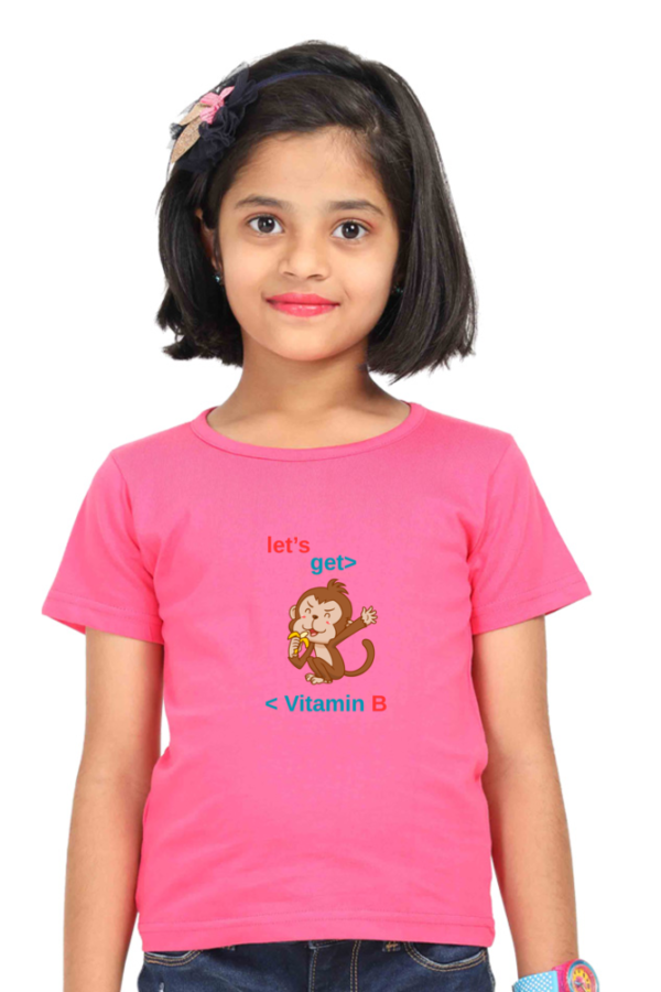 Girl's Monkey T-shirt