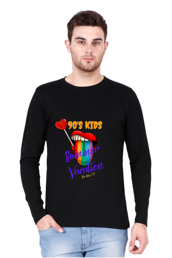 90s kid Lollipop Full Sleeve T-shirt - Image 6