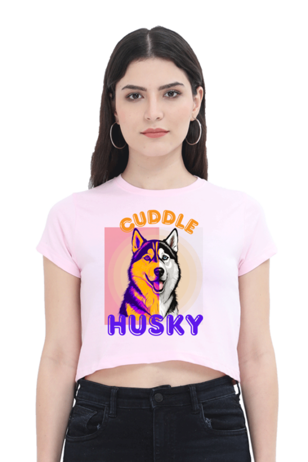 Husky Lover Croptop - Image 3