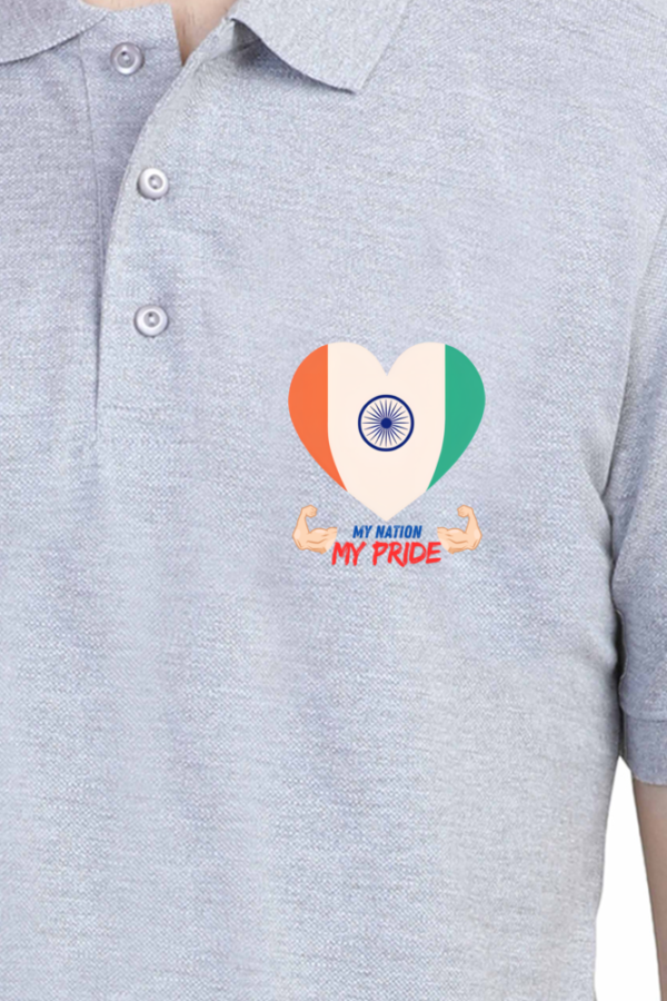 My Pride India Polo T-shirt - Image 5
