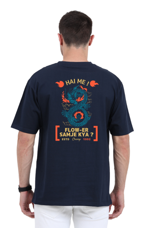 dragon_tshirt_oversize_gloviyo_navy blue