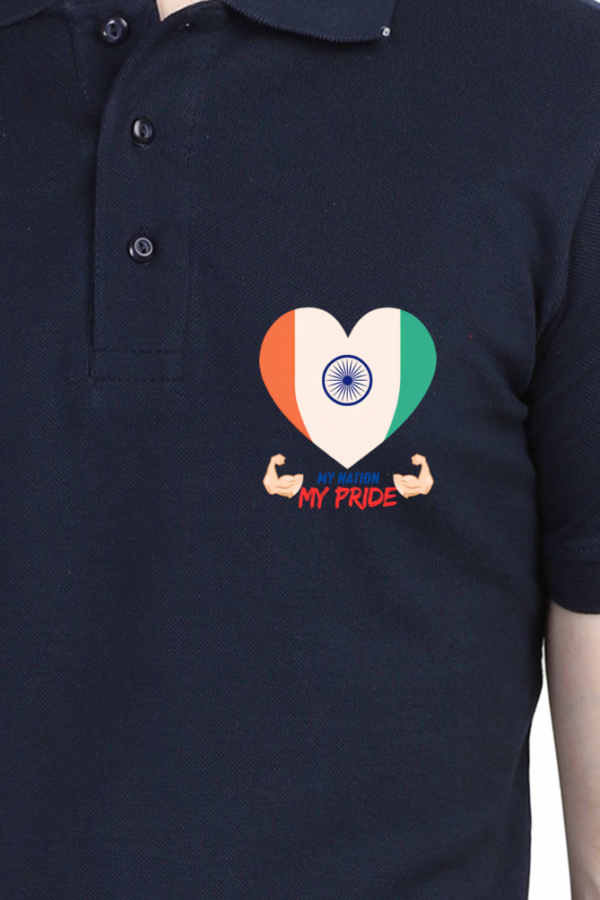 My Pride India Polo T-shirt - Image 7