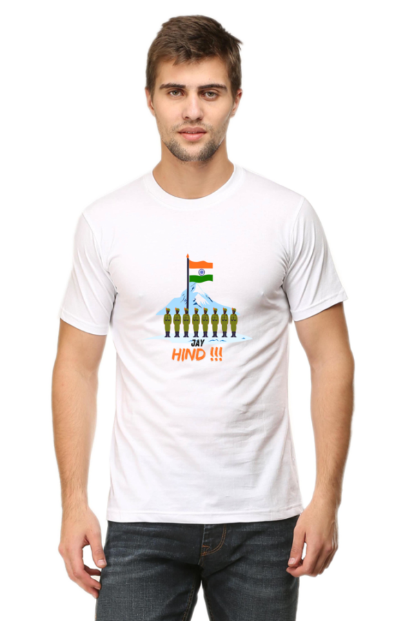 Jay Hind Patriotic India T-shirt - Image 5