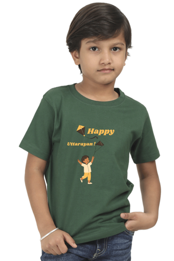 Happy Uttarayan Boys T-shirt - Image 7