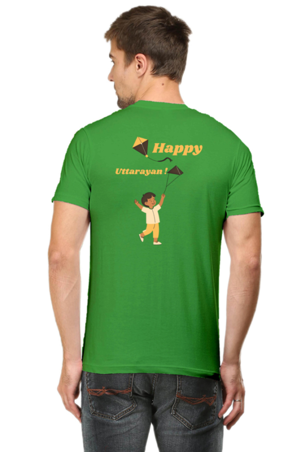 Happy Uttarayan Men T-shirt - Image 7