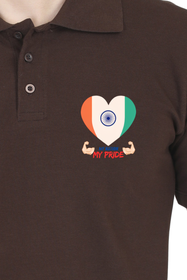 My Pride India Polo T-shirt - Image 3