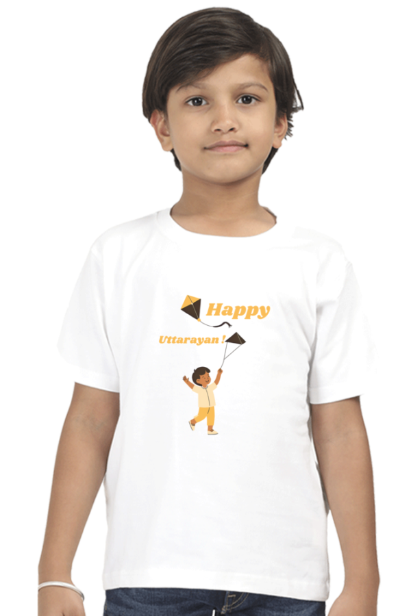 Happy Uttarayan Boys T-shirt - Image 9