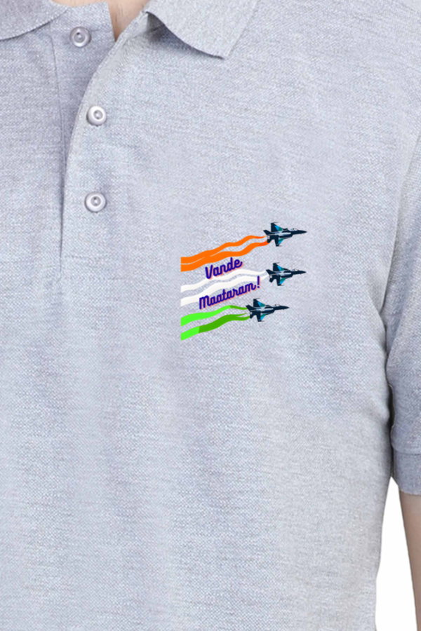 Vande Mataram Polo T-shirt - Image 3