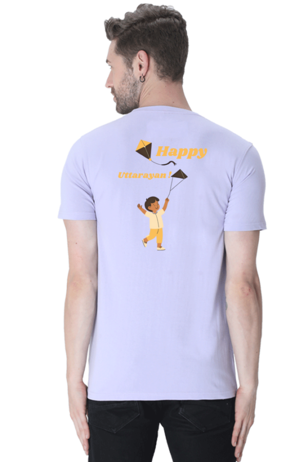 Happy Uttarayan Men T-shirt - Image 2