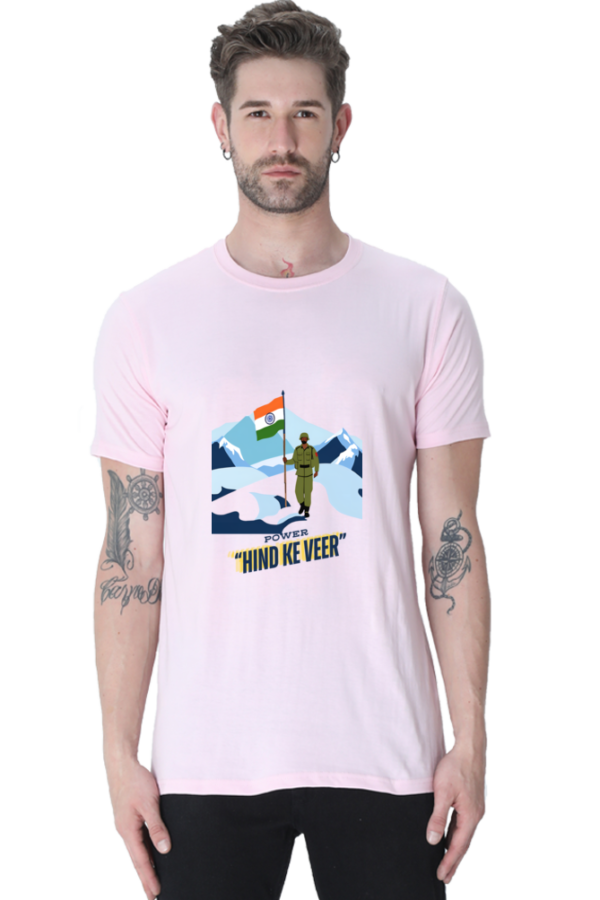 Hind Ke Veer India Patriotic T-shirt - Image 2