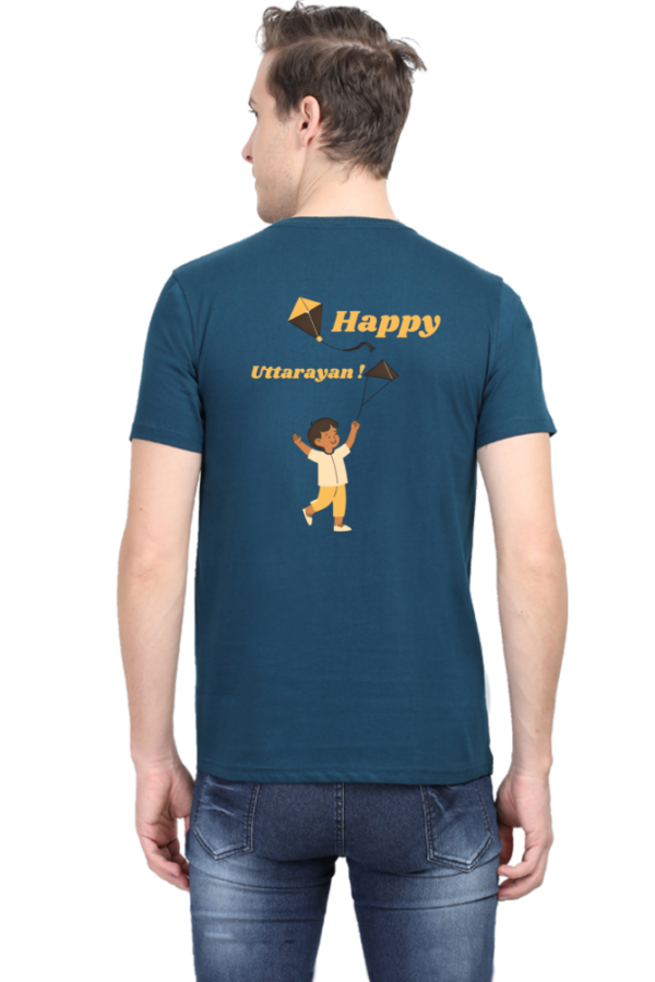 Happy Uttarayan Men T-shirt - Image 6