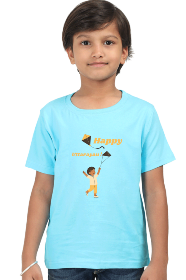 Happy Uttarayan Boys T-shirt - Image 8