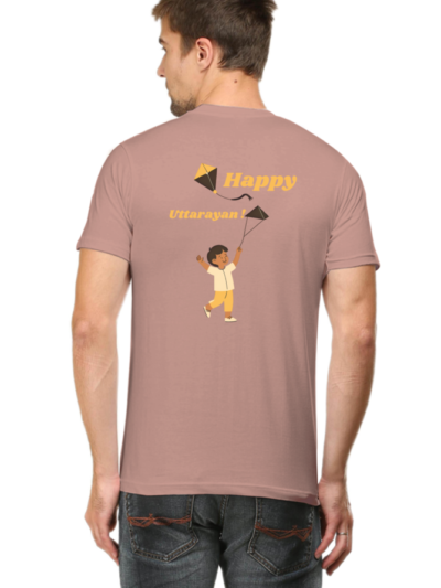 Happy Uttarayan Men T-shirt