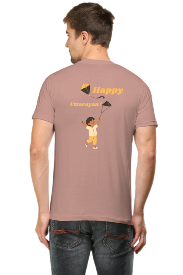 Happy Uttarayan Men T-shirt