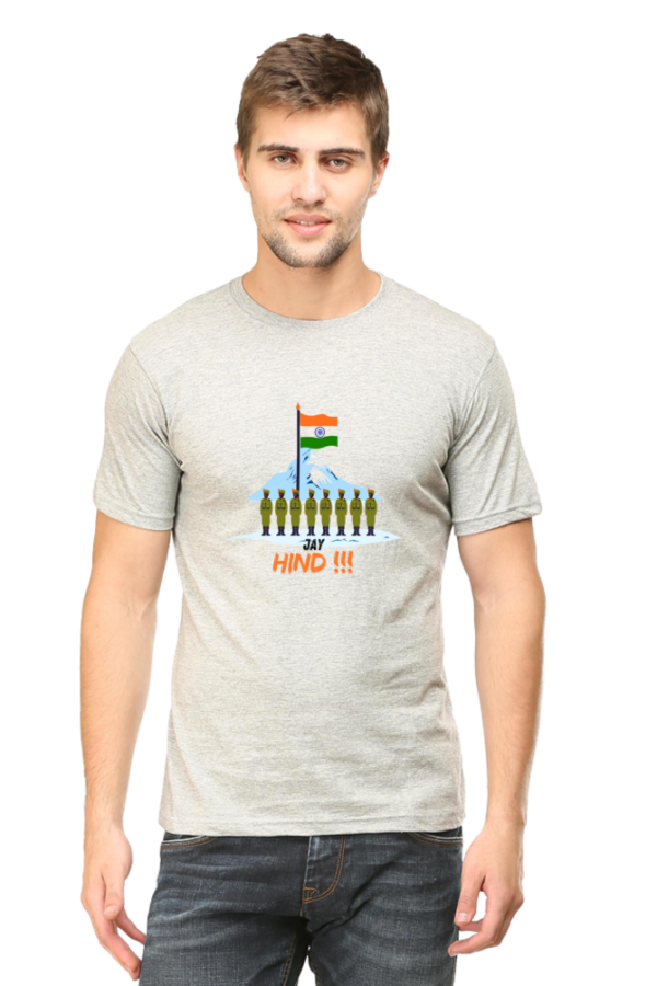 Jay Hind Patriotic India T-shirt - Image 2