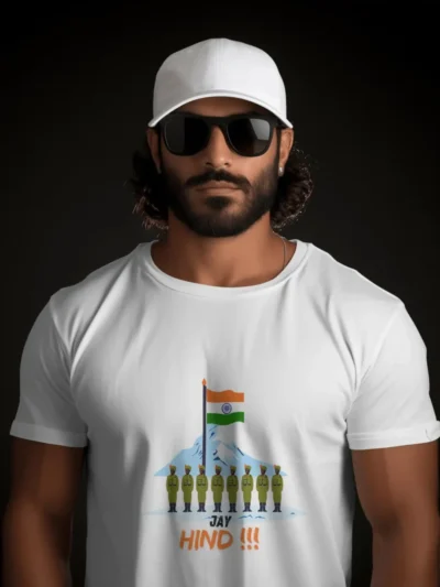 Jay Hind_White