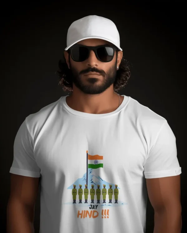 Jay Hind_White