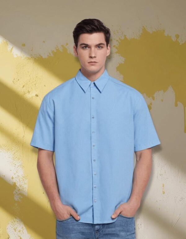Sky Blue Oversize_Shirt