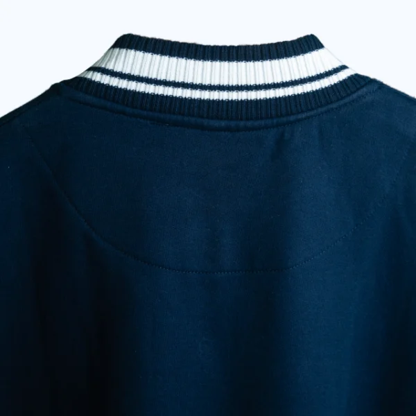Unisex Varsity Plain Jacket - Image 6