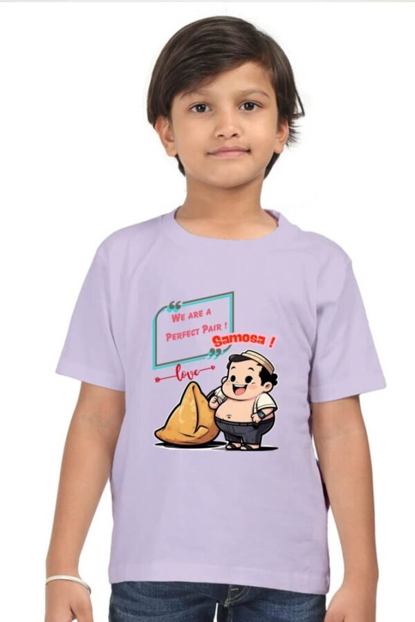 Samosa Lover Boys T-shirt - Image 3