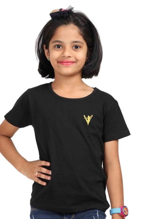 Plain Valiant V Girls T-shirt - Image 6