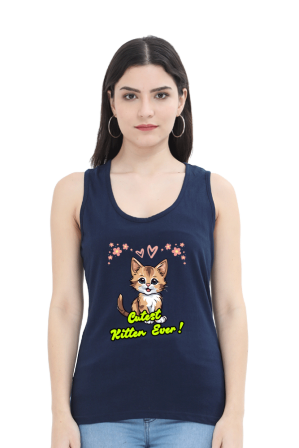 Cute Cat Women Tanktop - Image 5
